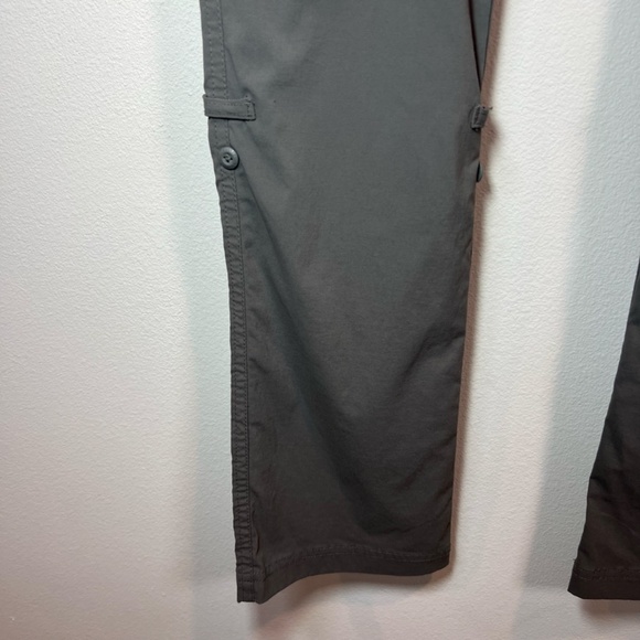 Columbia Women's Hiking Pants Gray Roll Up Lightweight Stretch Pockets Outdoor 4 - Picture 5 of 13